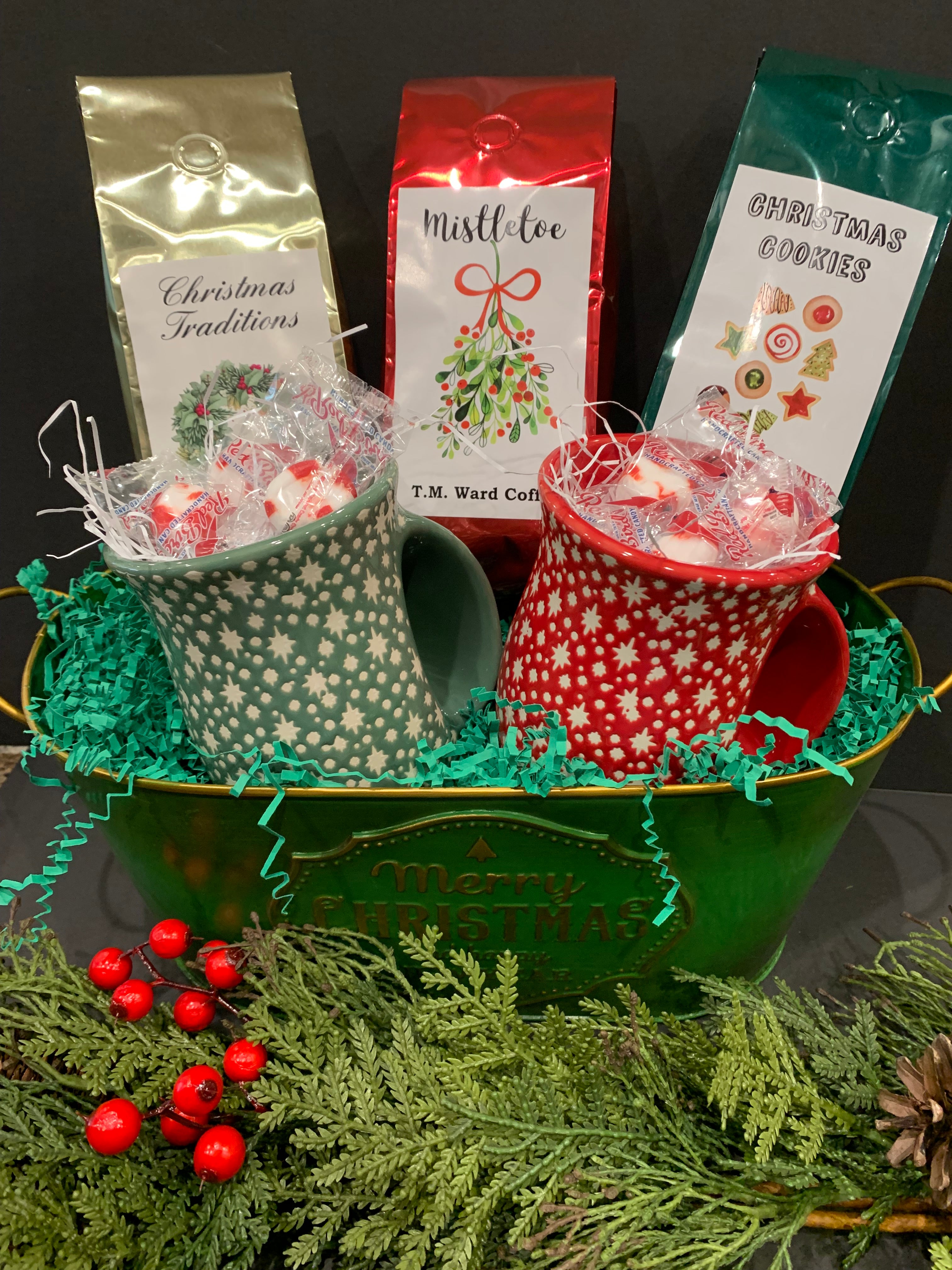Holiday Coffee Basket